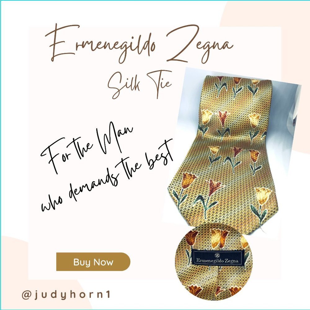 ERMENEGILDO ZENGA SILK TIE